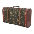 thumbnail image 4 of Vintage Suitcase Easy Carrying Beautifully Crafted Store Items Retro Design Jewelry Storage Suitcase, 4 of 8