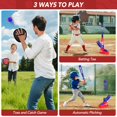 thumbnail image 2 of Juego de pelota en T Hepoasky 3 en 1 para niños, juego Toss Catch, 3-5 Y, 2 of 7