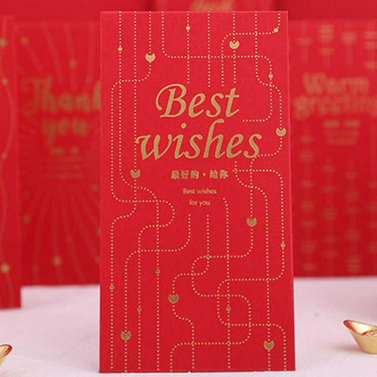 Chinese New Year Red Envelope Template - Joy in Crafting