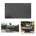 thumbnail image 2 of Fireproof Heat Shield Grill Mat for Wall Behind Grill Protect Deck Fence from Grill Heat Stove Wall Protector Fridge BBQ Mat Accessories for Blackstone, 2 of 7