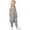 Gris, variante sur Combinaison Élégante pour Filles avec Imprimé Intégral Tissu Extensible Doux Tenue de Jeu Confortable pour Tout-Petits
