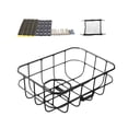 thumbnail image 1 of Almencla Basket Portability Carrier Aluminum Alloy Front Rear Bike Cargo Rack Black Iron Sheet, 1 of 8