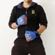 thumbnail image 2 of Guantes de boxeo Sunnimix Guantes de boxeo de Cuero PU Azul, 2 of 8