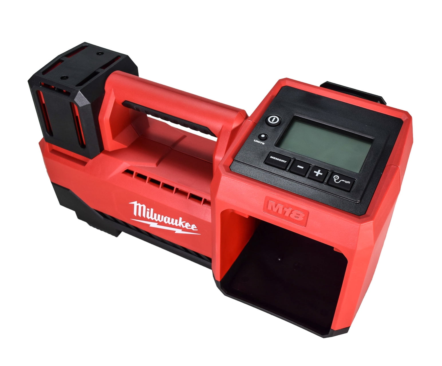 Milwaukee 2848-20 M18 18V Cordless Tire Inflator – Compact, Portable Air Compressor, 150 PSI, Tool Only
