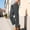 Gray, variant on Women Trendy Pants Lounge Pants Ankle Women Fashion Solid Casual Trousers High Waist Pants Long Pants with Pockets Wine 2X