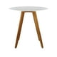 thumbnail image 2 of Mesa de Comedor Frankfurt Mundo In Circular Blanco 80 cm, 2 of 8