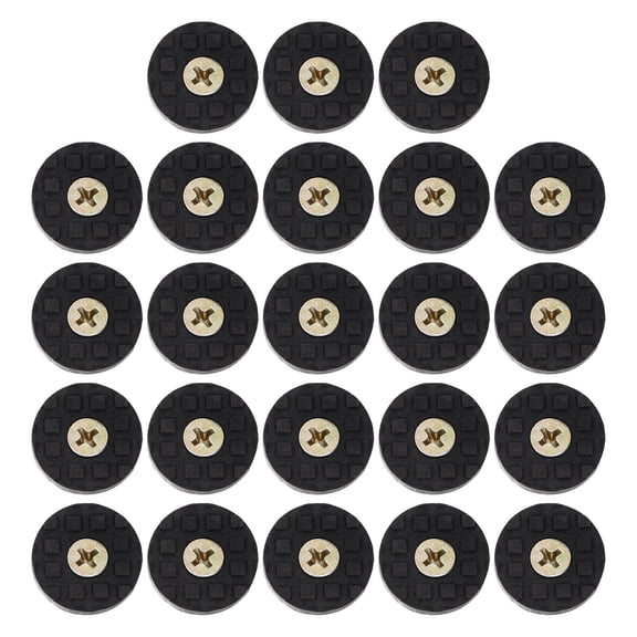 KHBUAB 28Sets Table Feet Pads Black Non Slip Furniture Floor Protectors for Home