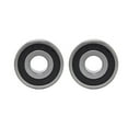 thumbnail image 3 of 2Pcs Double Row Ball Bearing Steel Ball Bearings Double Shielded Flange For Planetary Reducer, 3 of 8