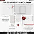 thumbnail image 3 of Rev-A-Shelf 3 Tier Pullout Organizer for Corner Cabinets with Soft-Close, 3 of 12