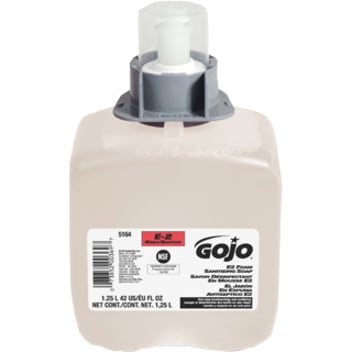 GOJO E2 Foam Sanitizing Soap 1250 ml Refill 3/Carton 516403