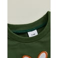 thumbnail image 6 of aturustex Little Boys Girls 2pcs Easter Tracksuits Outfits 6M 12M 18M 2T 3T 4T Toddler Baby Long Sleeve Sweatshirt Rabbit Patch Pullovers Crew Neck Buts Kids Daily Spring Fall Jogger Clothes, 6 of 8