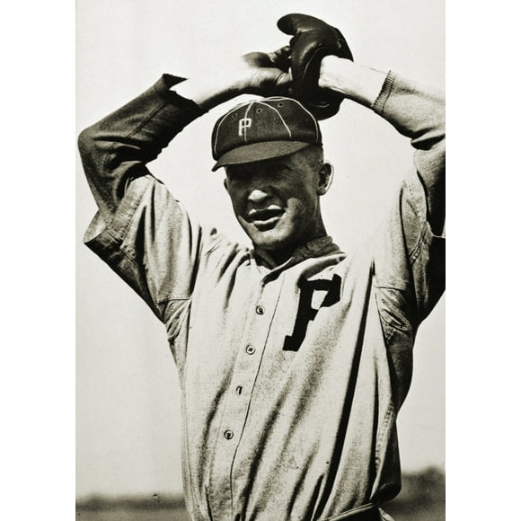 Grover Cleveland Alexander /N(1887-1950). Pichet de Baseball Américain. Photographié avec les Phillies de Philadelphie, Début du 20ème Siècle. Affiche Imprimée par (18 x 24)