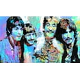 thumbnail image 4 of Stephen Chambers 24x16 Gold Ornate Wood Framed With Double Matting Wall Art Titled - Celebrate Beatles, 4 of 6