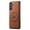 Brown, variant on Phone Case for Samsung Galaxy S24 Plus, Strong Magnetic Compatible with Mag-Safe, Vintage PU Leather Men Women Cover, Non-Slip Grip Shockproof Protective Bumper Case for Galaxy S24 Plus, Brown