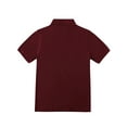 thumbnail image 3 of Smith's American Boys' S/S Polo Shirt - burgundy, 4t (Toddler), 3 of 5