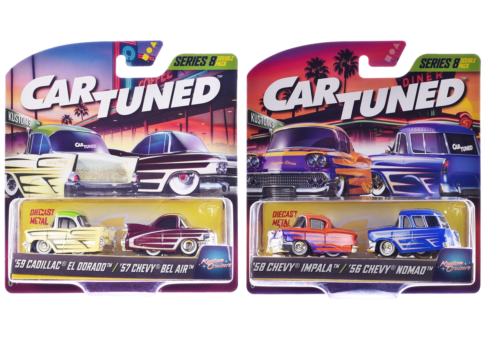 CarTuned「Lowriders」シリーズ1シボレートリプルパックセット Diecast 