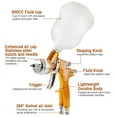 thumbnail image 5 of pistola GIT pro HVLP Spray Gun Gravity Feed Paint Gun 1.3mm Nozzle, 5 of 6