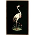 thumbnail image 2 of Art.com Crane on Black Background Stretched Canvas Print Wall Art, 16" x 24", 2 of 4