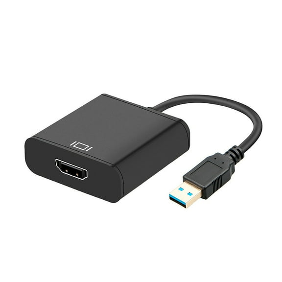 Ludlz USB 3 0 to Display Adapter Converter 1080p 1900x1200 Dual Multi Monitor Video Cable Supports Windows XP 7 8 10