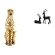 thumbnail image 1 of Escultura de animal para centro de mesa, figura decorativa para oficina, hogar, sala de estar, estudio y balcón., 1 of 8