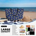 thumbnail image 5 of KdxioAnchors and Nautical for Beach Bag for Women Large Beach Tote Bag Waterproof Sandproof Swim Bag with Zipper Pockets Beach Vacation Travel, 5 of 7