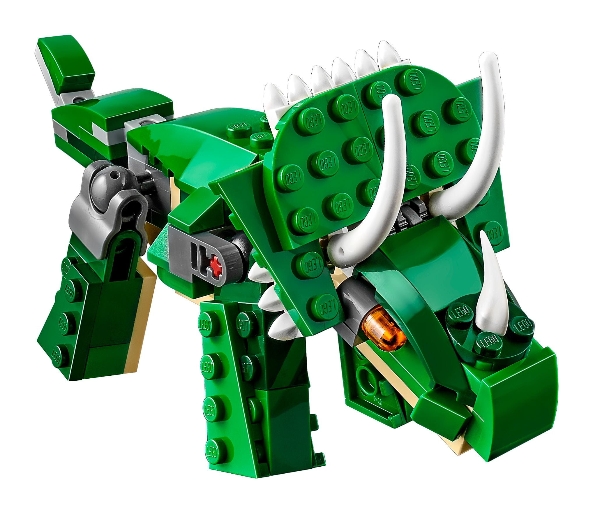 Arabiske Sarabo montage Aske LEGO Creator Mighty Dinosaur Toy 31058, 3 in 1 Model, T. rex, Triceratops  and Pterodactyl Dinosaur Figures, Gifts for 7 - 12 Year Old Boys & Girls -  Walmart.com