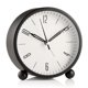 thumbnail image 1 of Reloj despertador redondo que no hace tictac, funciona con pilas y funciona con luz., 1 of 5