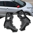thumbnail image 6 of yotijar 2 Pieces Front Bumper Bracket Black Bumper Support Stand for C1, 6 of 8