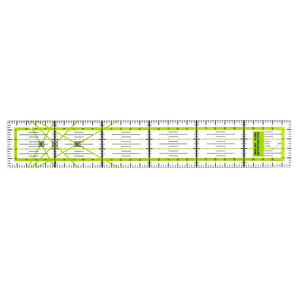 Oasiva 3pcs Clear Quilting Yardstick Rulers Patchwork Sewing Ruler Cutting Tool Set for