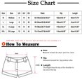 thumbnail image 3 of Lenpel Women's Plus Size Bermuda Shorts Elastic Waist Drawstring Cotton Linen Shorts Lightweight Casual Shorts with Pockets, 3 of 7