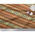thumbnail image 3 of Soimoi Poly Georgette Fabric Damask & Aztec Southwestern Print Sewing Fabric Yard 52 Inch Wide, 3 of 3