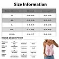 thumbnail image 2 of Women's Babydoll Tops Sleeveless V Neck Peplum Crop Wrap Top Cute Summer Tie Front Camisole, XL, 2 of 5