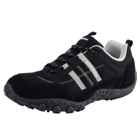 

Knixmax Unisex Hiking Shoes Black Women 14 / Men 12