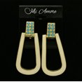 thumbnail image 4 of Mi Amore Dangle Clip-On-Earrings White/Blue, 4 of 4