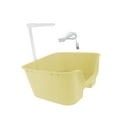 thumbnail image 4 of Bañera automática para periquitos con percha, bomba de ducha para pájaros de interior, USB, fácil de usar Amarillo, 4 of 9