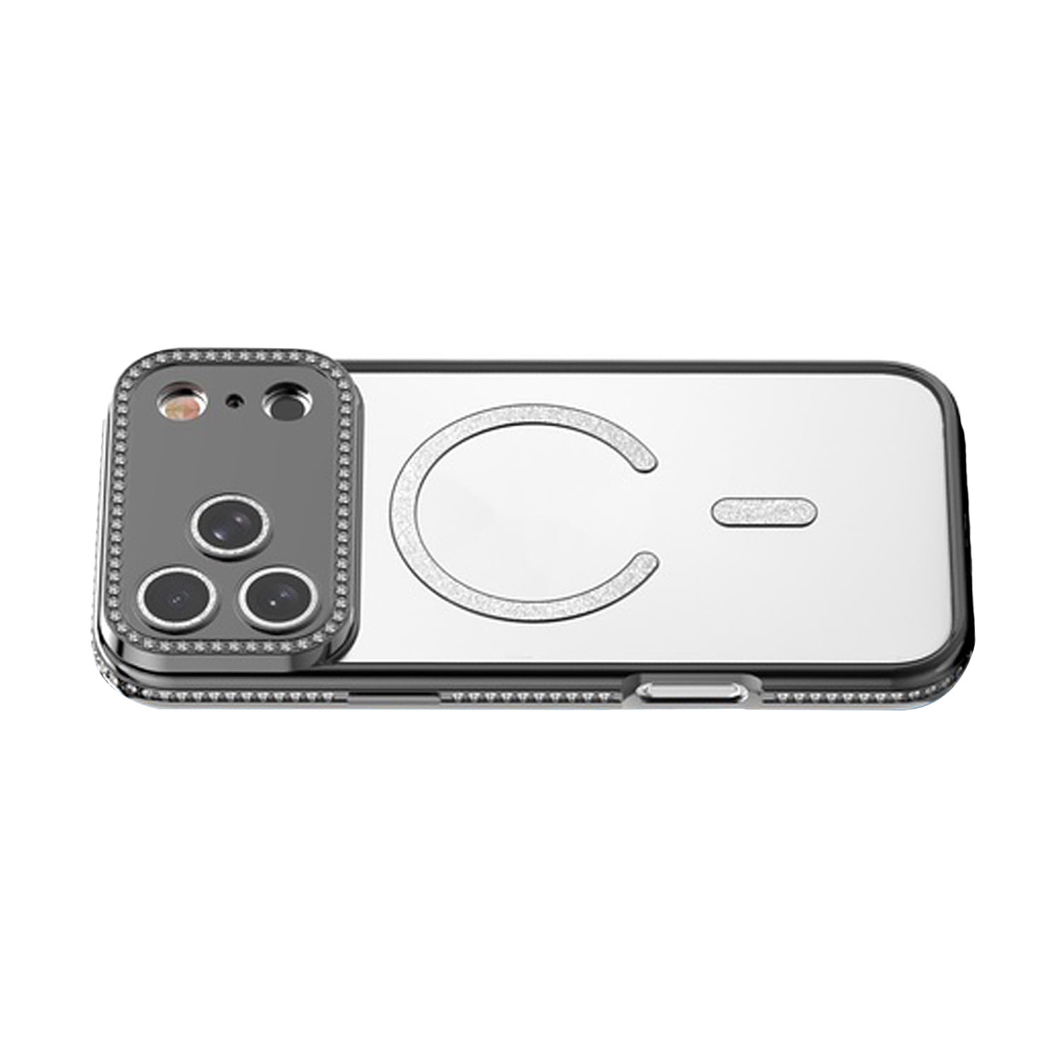 Crystal Jewel MagSafe Case for iPhone 17 Pro - Black