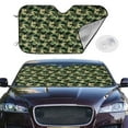 thumbnail image 2 of Daiia Camouflage Dinosaur Windshield Sun Shade for Car SUV Truck (Small ), Car Sun Shade Windshield, Car Shades for Front Windows, Sunshade for Car Windshield, 2 of 7
