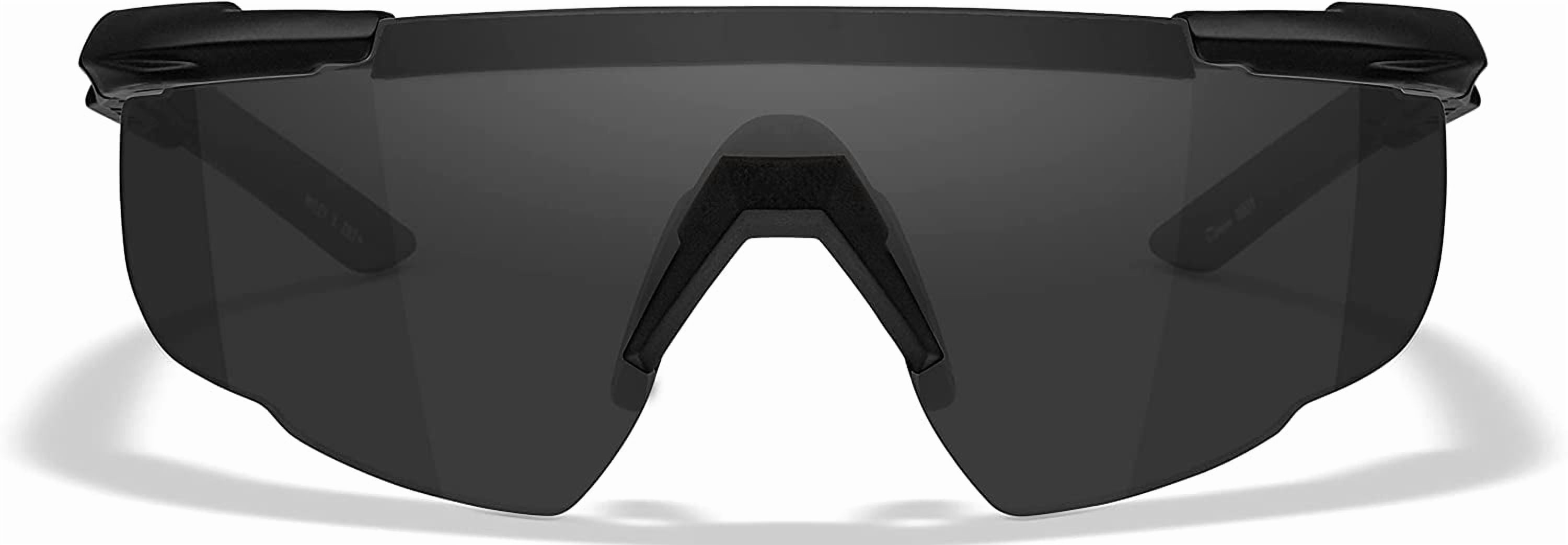 WILEY X EYEWEAR SABER ADVANCED SAFETY GLASSES SMOKE/CLEAR