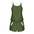 thumbnail image 5 of Bathing Suits for Women Over 60, Womens Swimsuits Tankini, Ladies Swimsuits, Blouson Women's Tankini Swimsuits Tummy Control Modest 2026 Two Piece With Sporty Pockets Bathing Suits, Army Green L, 5 of 8