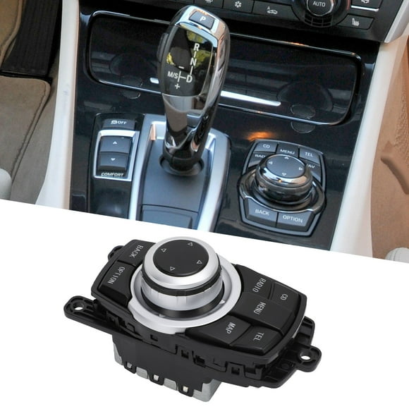 10pin Media Switch Controller Joystick, Plug and Play Multi Media Control Button Fast Response 9206444  for F07 F10 F01 F02