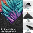 thumbnail image 3 of Colorful Tropical Leaf Pattern Kitchen Rugs Sets Of 3,Kitchen Runner Rugs Non Skid Washable,Decorative Kitchen Floor Mats for Kitchen,Sink,Laundry,17"x30"+ 17"x47" + 17"x59", 3 of 6