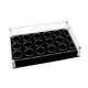 thumbnail image 4 of Soporte acrílico para copas de vino, estante para vasos, bandeja de degustación y servicio para eventos y el hogar. 12 agujeros 20 cm, 4 of 9
