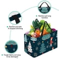 thumbnail image 3 of Christmas Tree Large Foldable Laundry Basket Storage Box Shopping Bag Oxford Cloth Organizer, 3 of 7