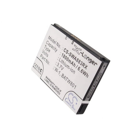 Replacement Battery For Netgear 3.7v 1800mAh / 6.66Wh Hotspot Battery