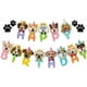 thumbnail image 2 of RV 1 juego de decoración de cumpleaños con tema de perro mascota, 1 juego de decoración de fiesta, pancarta de cumpleaños, adorno para pastel, suministros de cumpleaños, para decoración de fiesta de c, 2 of 5