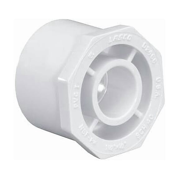 Westlake Pipe & Fittings PVC, Bushing, 2 1/2 in, 2 in 437292BC