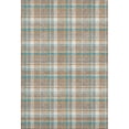 thumbnail image 2 of Addison Rugs Mayfield Premium Machine Washable Transitional Plaid Taupe Rectangle Rug, 5' x 7'6", 2 of 6