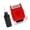 Red, variant on Security Protective Roller Stamper with Dustproof Lid Privacy Theft Prevention Stamper Roller for Document Mail Address