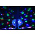 thumbnail image 5 of Hot Double-headed B22 E27 6W LED Crystal Ball Rotating Bulb Stage Light Bulb Disco Lamp E27, 5 of 8