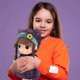 thumbnail image 5 of Kawaii 17 inch Stuffed Plush Girl Toy Doll Good Gift for Kids Baby Lover.(Purple), 5 of 5